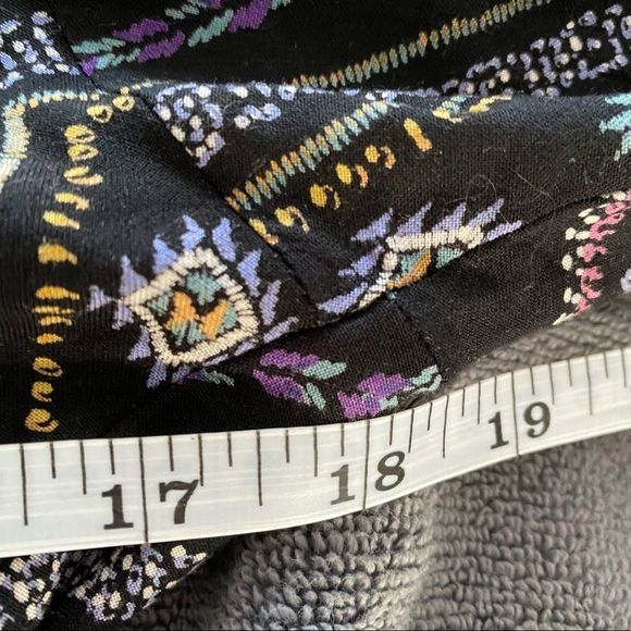 ANGIE Retro boho Style romper black S bell sleeve - Picture 9 of 9